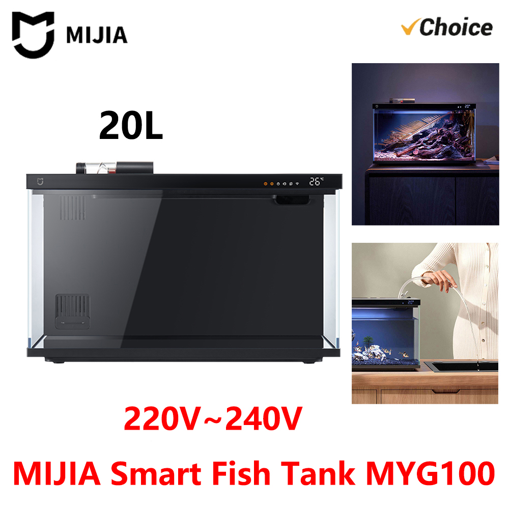 Xiaomi Aquarium Fish Tank - NOUVEAU Aquarium Intelligent MIJIA Fonctionne avec
