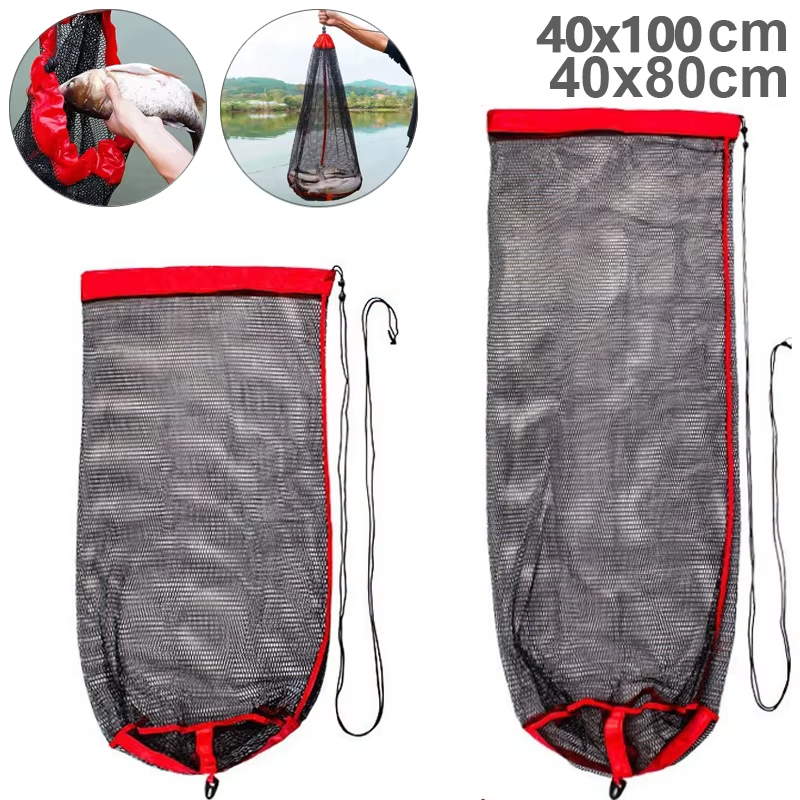 Fish Net Handle - Sac en maille de pêche pliable