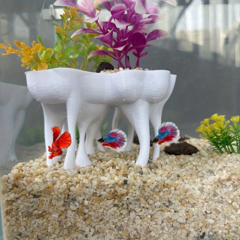 Aquarium Fish Games - Niche surélevée unique de style mangrove