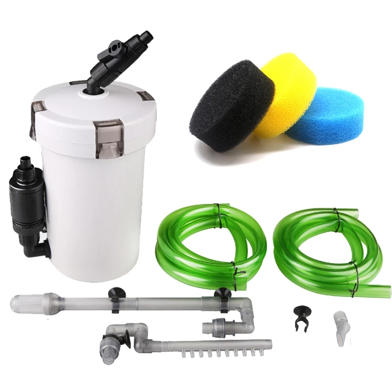 Fish Tank Filter - Filtre externe ultra-silencieux pour aquarium HW‑602B