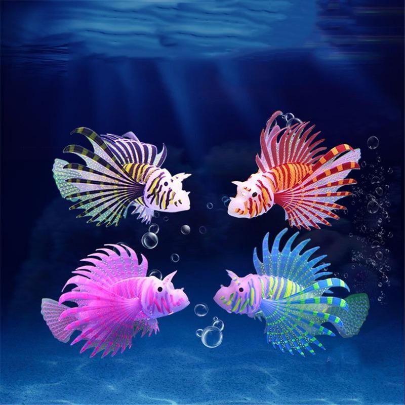 Aquarium Fish Games - Lampe de nuit en silicone décorative