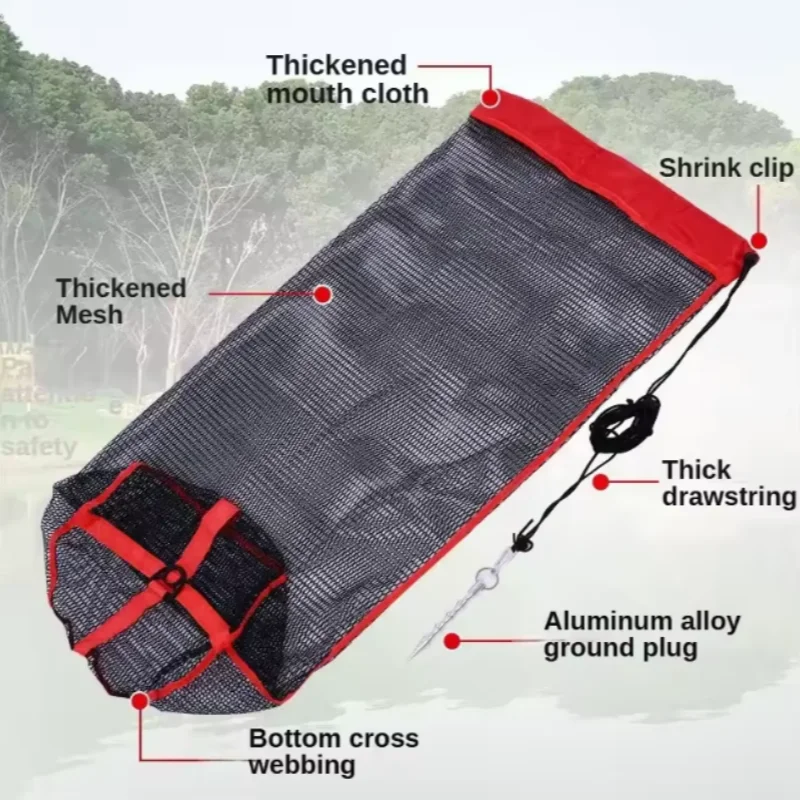Sac en maille de pêche pliable - Fish Net Handle avis et prix