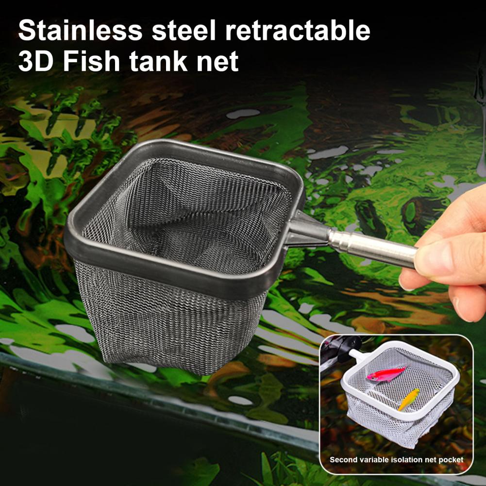 Filet d'aquarium 20-46cm avec  - Fish Net Handle avis et prix