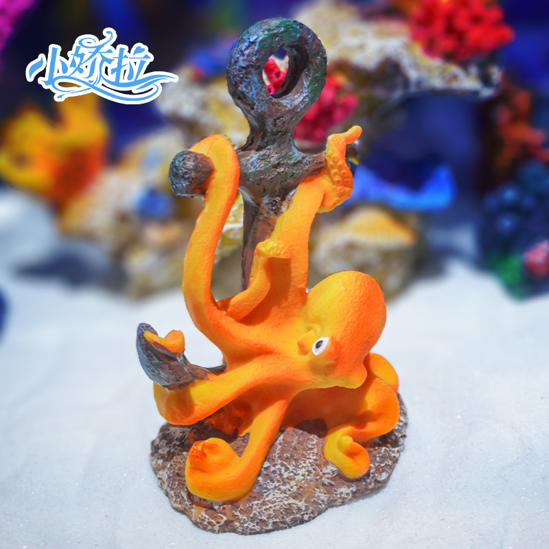 Ornement paysager rétro en rés - Aquarium Fish Monster avis et prix