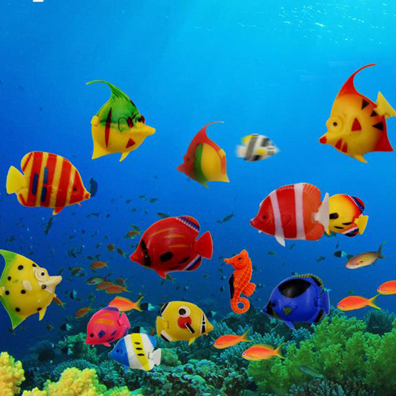 10 pièces de décorations artif - Aquarium Fish Games avis et prix