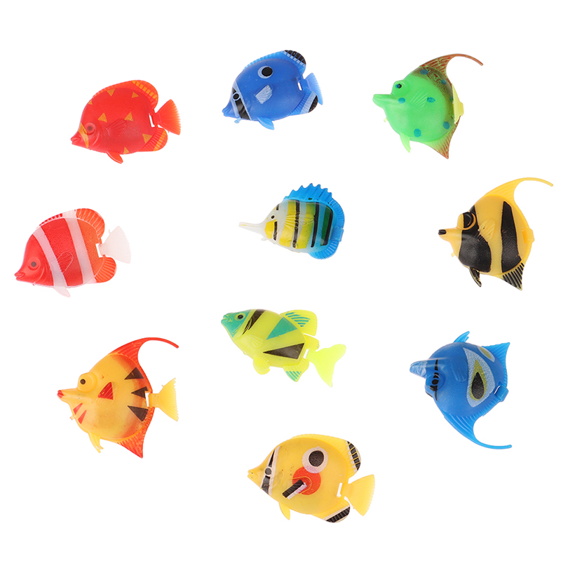 10 pièces de décorations artif - Aquarium Fish Games avis et prix