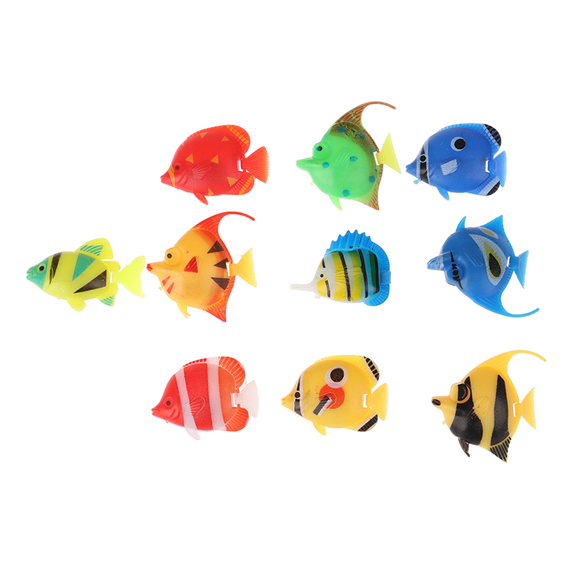 10 pièces de décorations artif - Aquarium Fish Games avis et prix