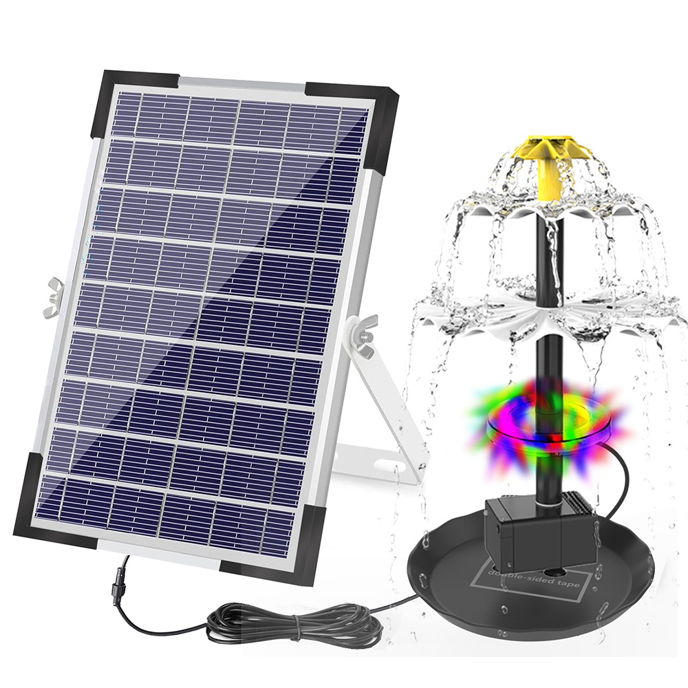 Pompe de fontaine solaire pour - Aquarium Led Light avis et prix