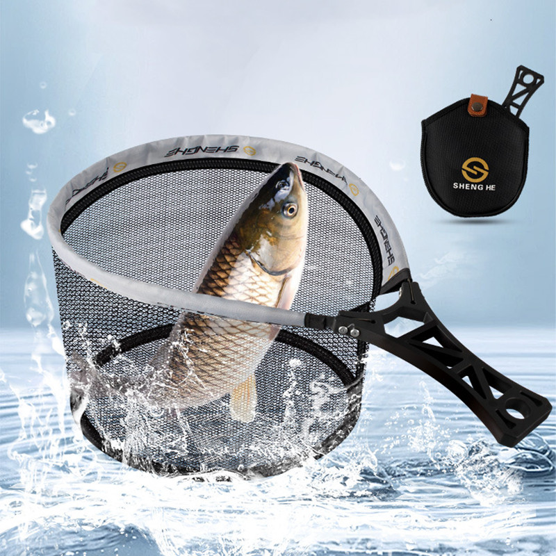 Filet à main de pêche à la mou - Fish Net Handle avis et prix
