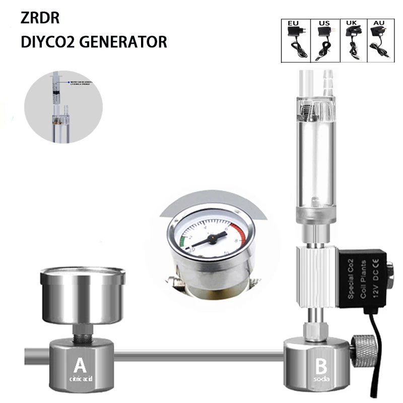 Kit de générateur de CO2 DIY p - Co2 Diffuser Planted avis et prix