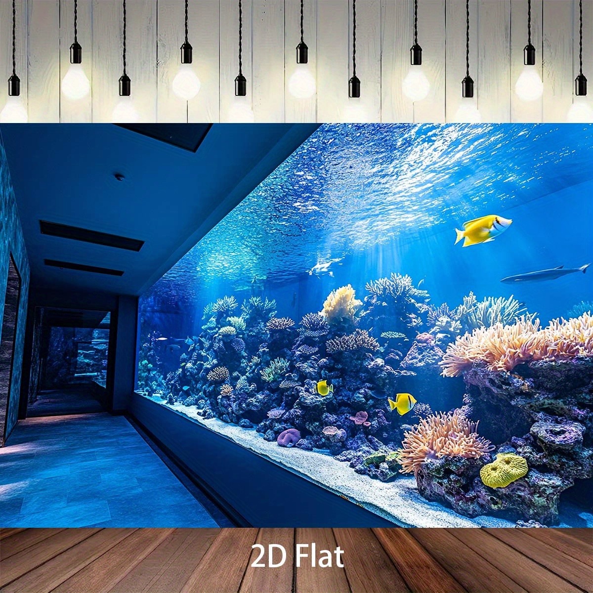 Tapisserie murale d'aquarium s - Fish Aquarium Home avis et prix