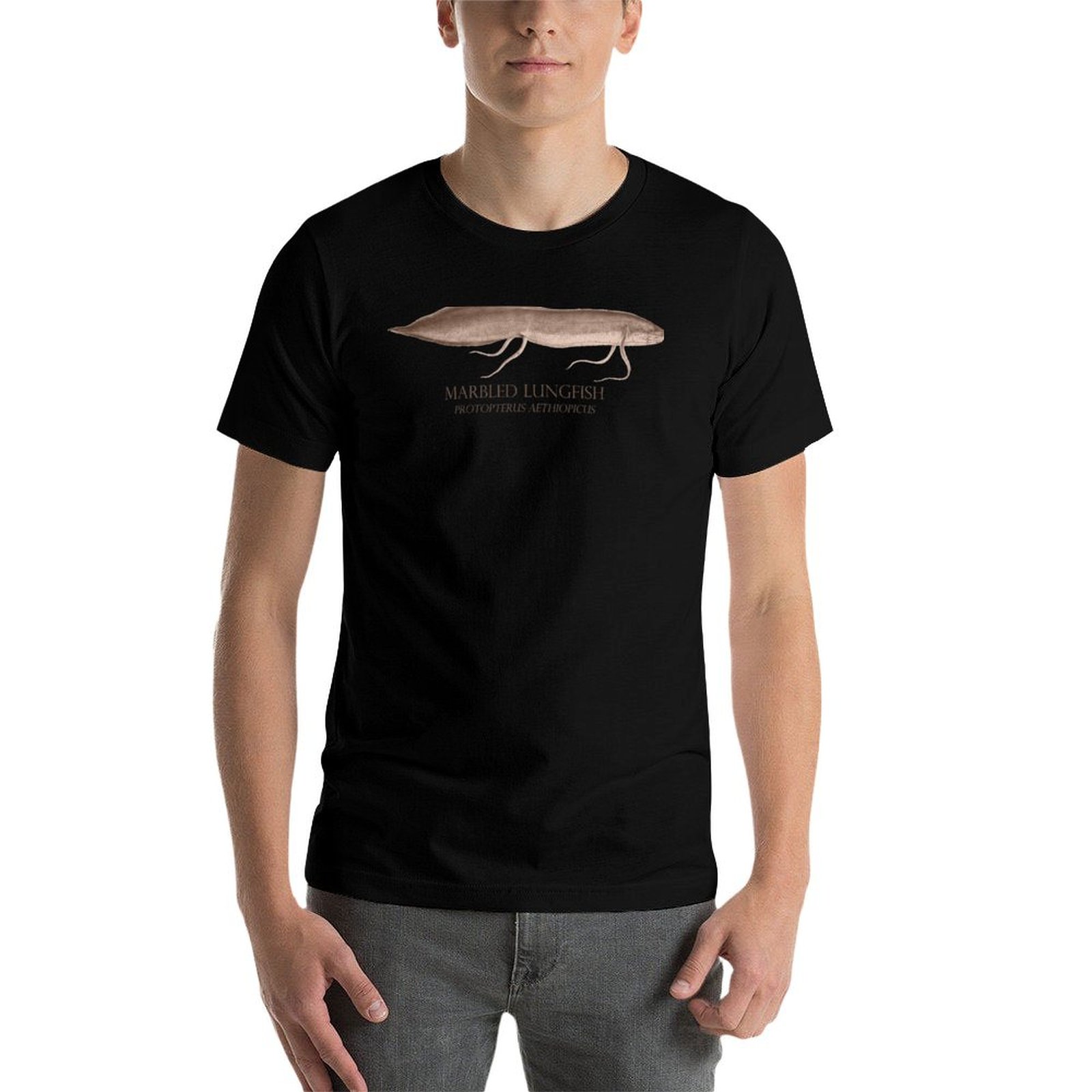 T-shirt col rond grande taille - Aquarium Fish Monster avis et prix