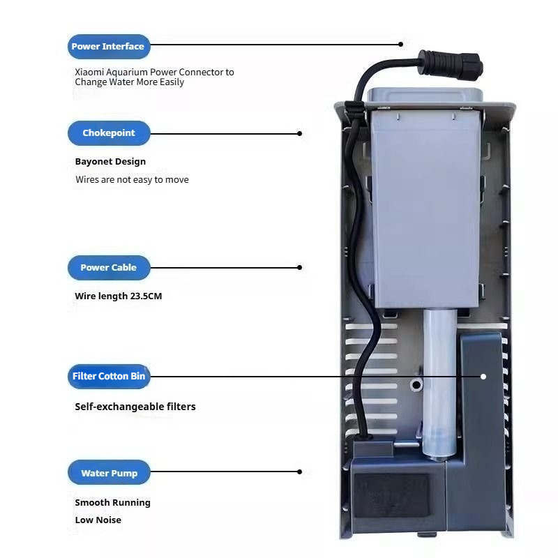 Pompe à eau pour aquarium inte - Xiaomi Aquarium Fish Tank avis et prix