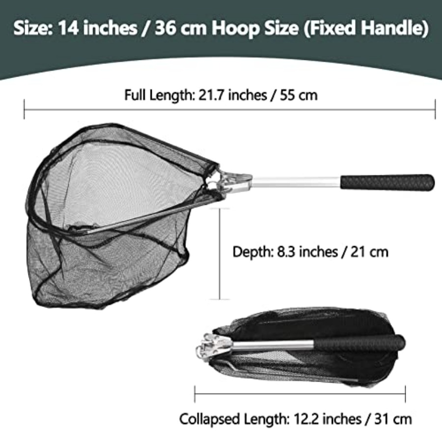 Épuisette de pêche avec manche - Fish Net Handle avis et prix