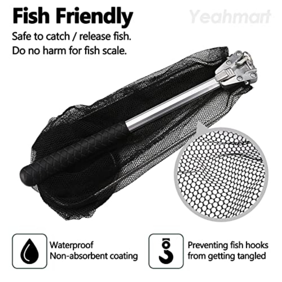 Épuisette de pêche avec manche - Fish Net Handle avis et prix